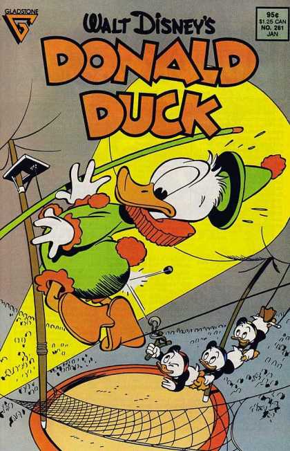 Donald Duck 261 - Gladstone - Disney - Duck - Ducklings - Jester