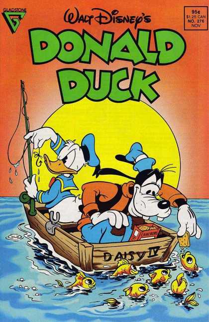 Donald Duck 276 - Goofy - Crackers - Fishing - Boat - Daisy