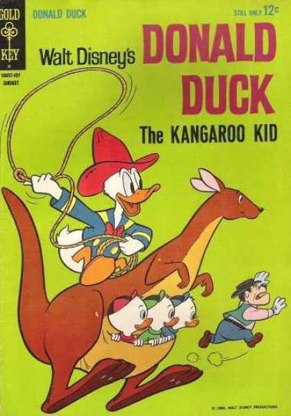 Donald Duck 92 - Disney - Donald Duck - Kangaroo - Old West - Huey Duey And Lewis