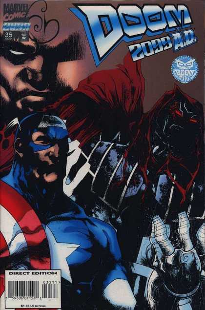 Doom 2099 35 - 35 - Direct Edition - Boom - Marvel - Captain America - Ashley Wood