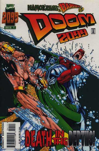 Doom 2099 41 - Doom - 2099 - Marvel Comics - Daredevil - Death In The Depths - Humberto Ramos