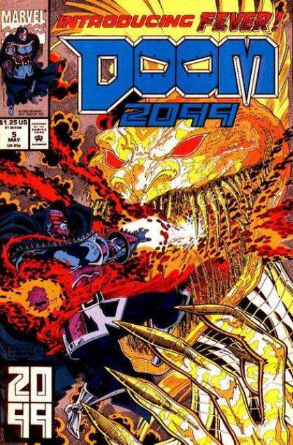 Doom 2099 5 - Marvel - Fever - 5 May - Approved By The Comics Code Authority - 125 Us