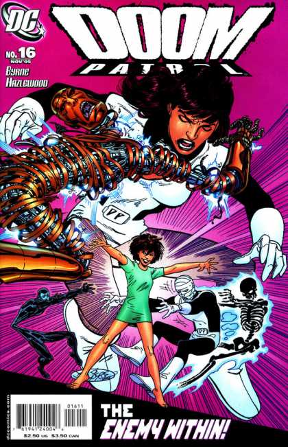 Erik Larsen, John Byrne Doom Patrol 16 - Erik Larsen, John Byrne