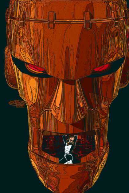 Doom Patrol 8 - Wood - Red Eyes - Mouth - Head - Eating A Person - Erik Larsen, John Byrne
