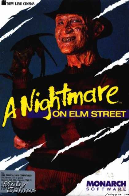 DOS Games - A Nightmare on Elm Street