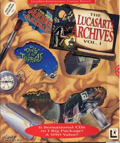 DOS Games - The LucasArts Archives Vol. I
