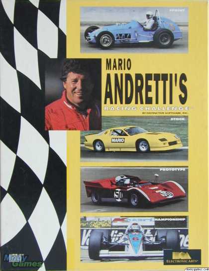 DOS Games - Mario Andretti's Racing Challenge