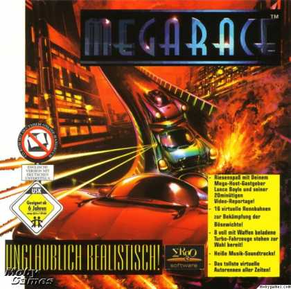 DOS Games - MegaRace