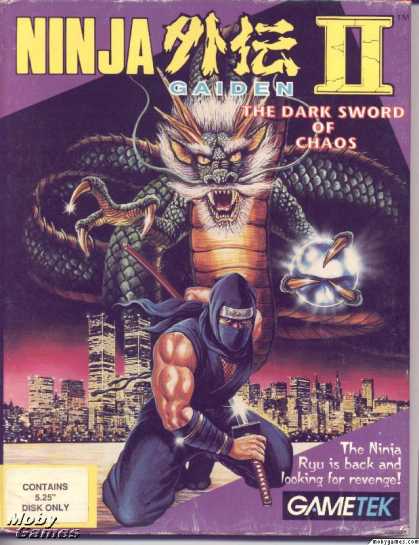 DOS Games - Ninja Gaiden II: The Dark Sword of Chaos