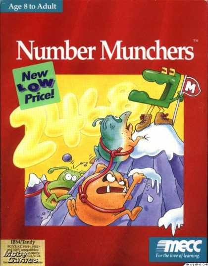 DOS Games - Number Munchers