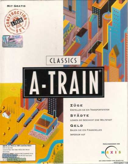 DOS Games - A-Train + Construction Set