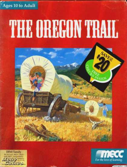 DOS Games - The Oregon Trail