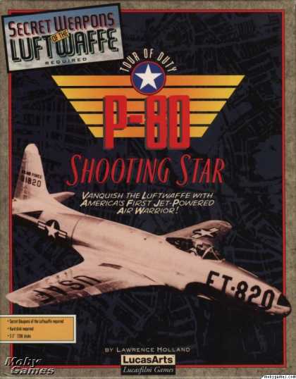 DOS Games - P-80 Shooting Star Tour Of Duty