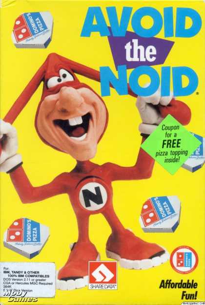 DOS Games - Avoid the Noid