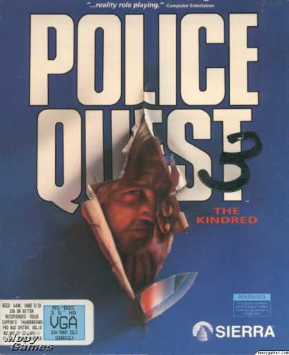 DOS Games - Police Quest 3: The Kindred