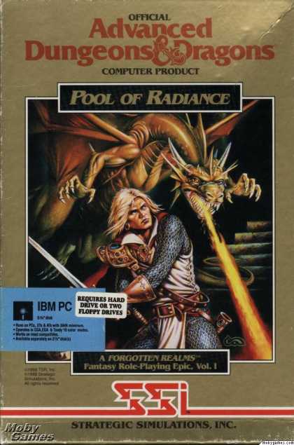 DOS Games - Pool of Radiance