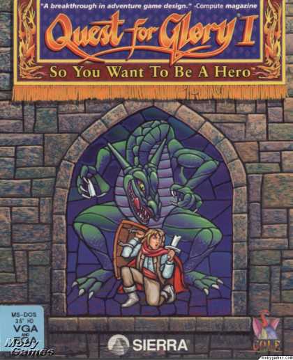 DOS Games - Quest for Glory I: So You Want To Be A Hero