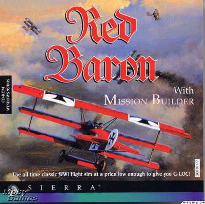 DOS Games - Red Baron With Mission Builder