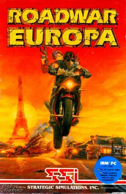 DOS Games - Roadwar Europa