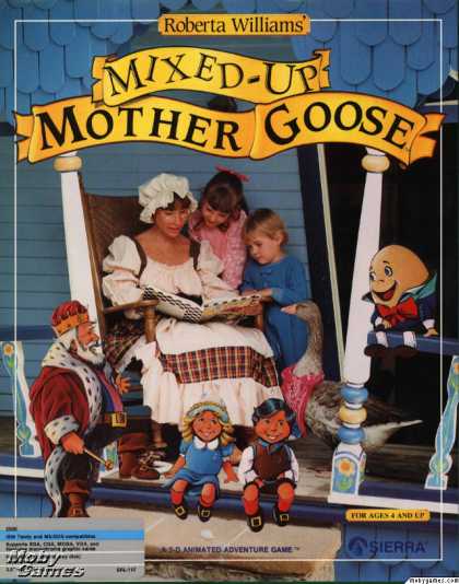 DOS Games - Roberta Williams' Mixed-Up Mother Goose