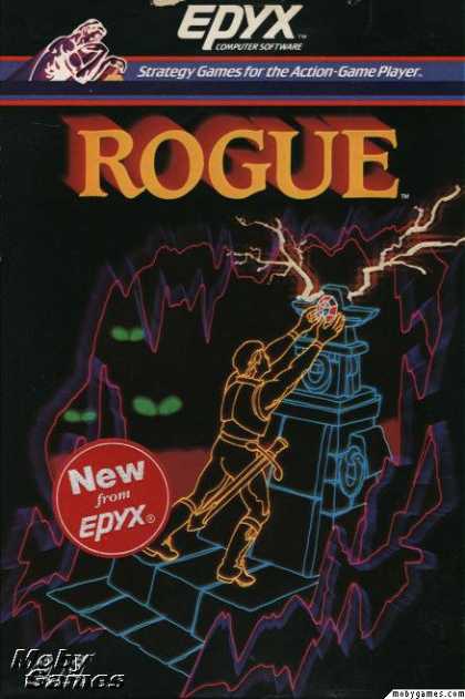 DOS Games - Rogue: The Adventure Game