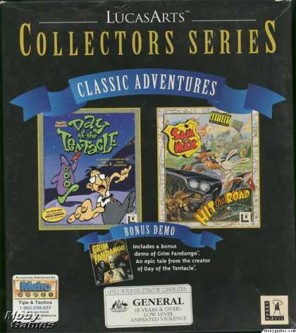 DOS Games - Sam & Max and Day of the Tentacle Classic Adventures Pack