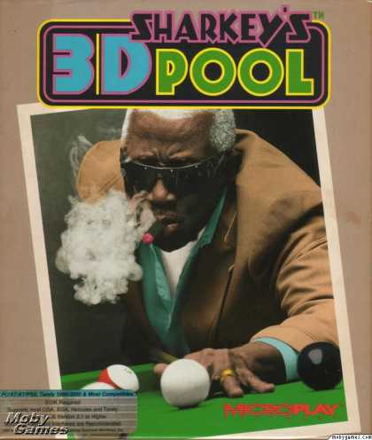 DOS Games - Sharkey's 3D Pool
