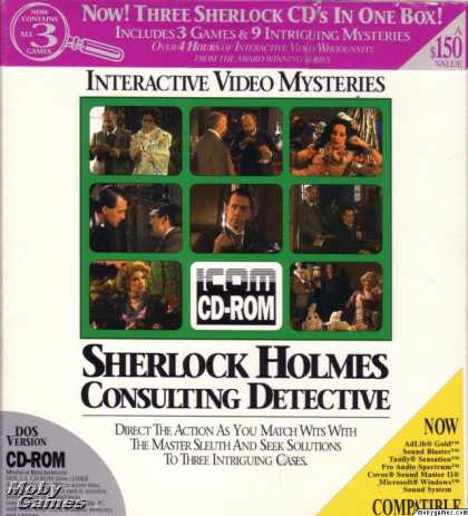 DOS Games - Sherlock Holmes Consulting Detective: Collection