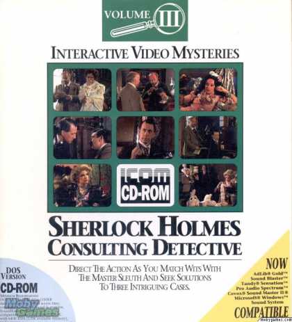 DOS Games - Sherlock Holmes Consulting Detective: Volume III