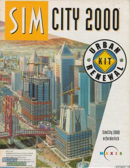 DOS Games - SimCity 2000 Urban Renewal Kit