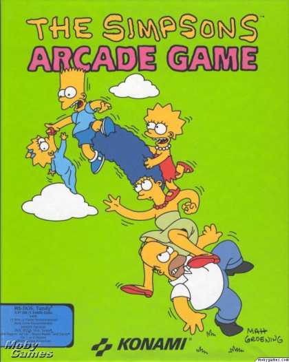 DOS Games - The Simpsons Arcade Game