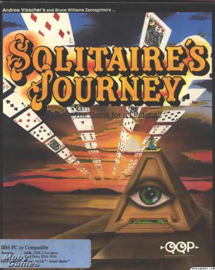 DOS Games - Solitaire's Journey