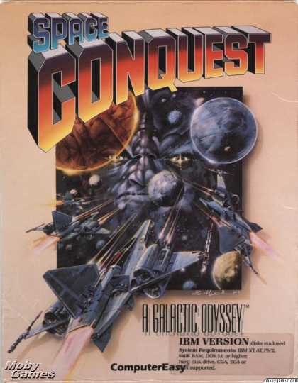 DOS Games - Space Conquest: A Galactic Odyssey
