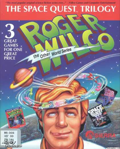 DOS Games - The Space Quest Trilogy: Roger Wilco the Other World Series