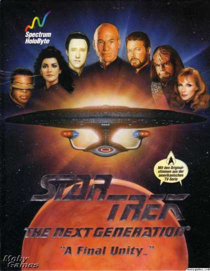 DOS Games - Star Trek: The Next Generation - A Final Unity