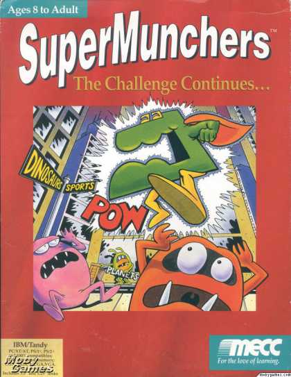 DOS Games - Super Munchers