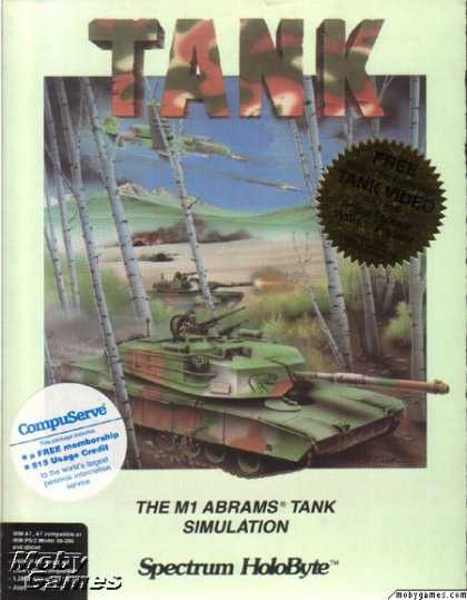 DOS Games - Tank: The M1A1 Abrams Battle Tank Simulation