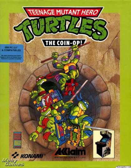DOS Games - Teenage Mutant Ninja Turtles II: The Arcade Game