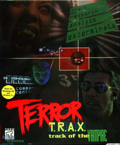DOS Games - Terror TRAX: Track of the Vampire