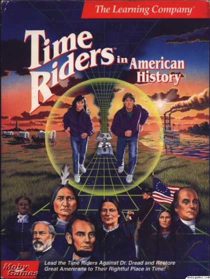DOS Games - Time Riders in American History