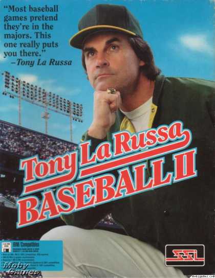 DOS Games - Tony La Russa Baseball II
