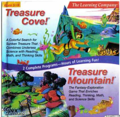 DOS Games - Treasure Cove! + Treasure Mountain!