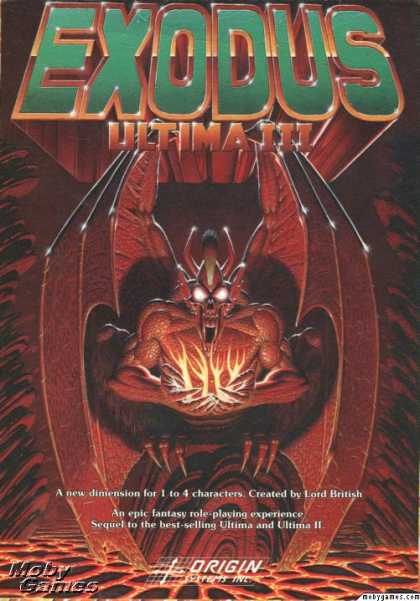 DOS Games - Ultima III: Exodus