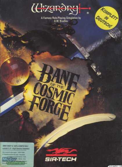 DOS Games - Wizardry: Bane of the Cosmic Forge