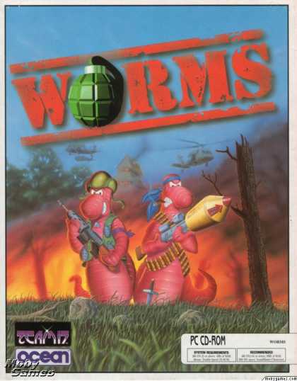 DOS Games - Worms