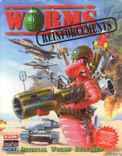DOS Games - Worms: Reinforcements