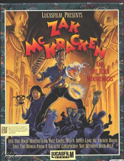 DOS Games - Zak McKracken and the Alien Mindbenders