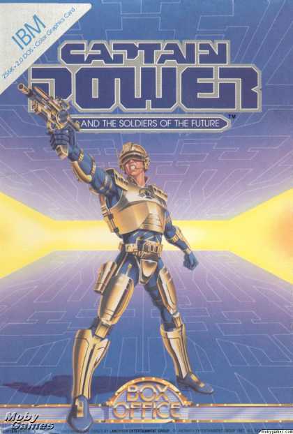 DOS Games - Captain Power and the Soldiers of the Future