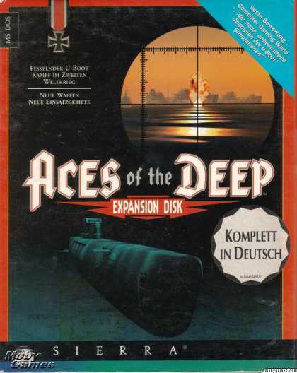 DOS Games - Aces of the Deep Expansion Disk
