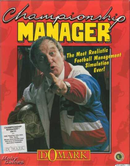 DOS Games - Championship Manager
